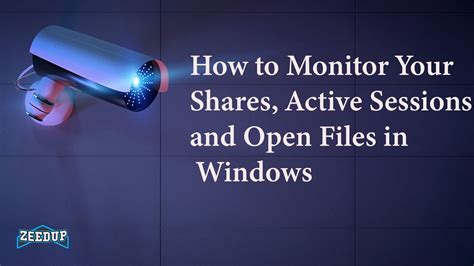 Windows 7 show active sessions